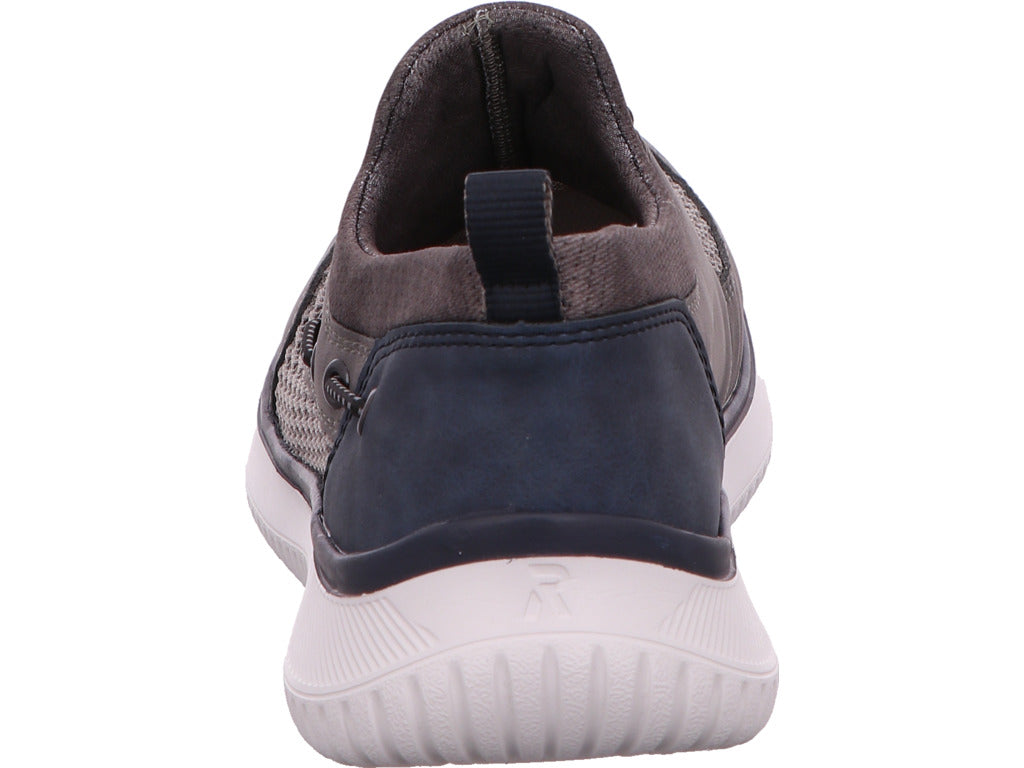 Rieker Herren Sneaker  in grau-bunt-kombiniert