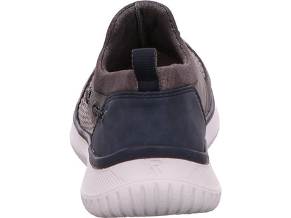 Rieker Herren Sneaker  in grau-bunt-kombiniert