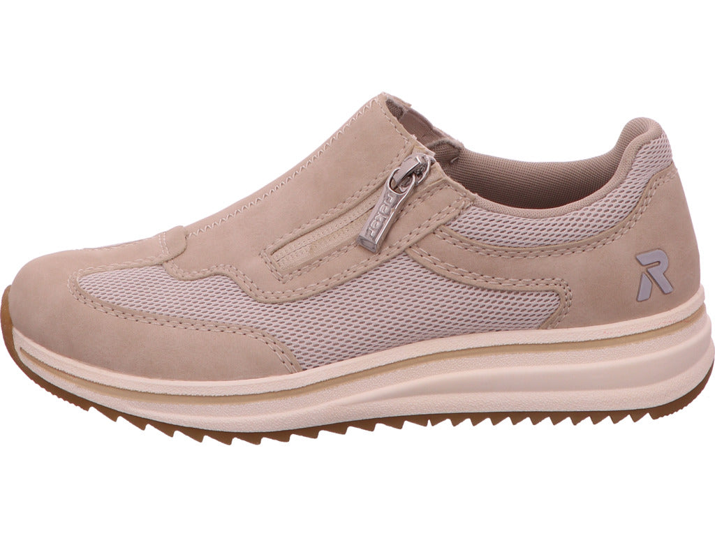 Rieker Damen Sneaker Evolution in beige-kombiniert