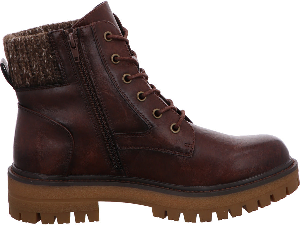 Rieker Damen Stiefel  in braun-kombiniert