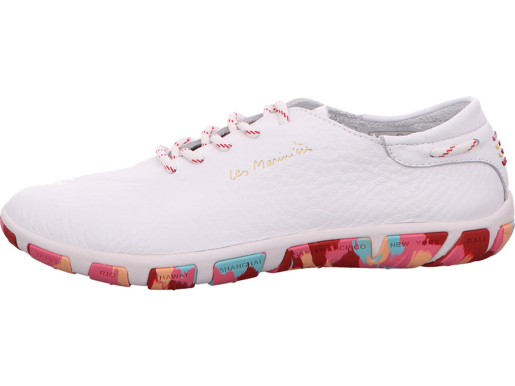 TBS Damen Sneaker Jazaru in weiß-bunt-kombiniert