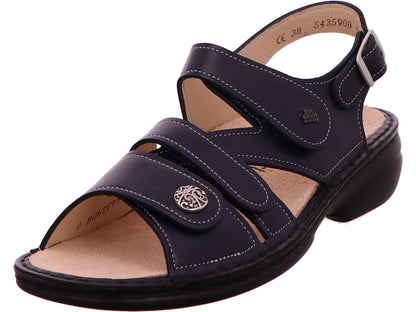 Finn Comfort Damen Sandalette Gomera in dunkelblau