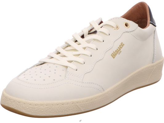 Blauer Shoes herensneakers Murray 01 in wit-multicolor combinatie