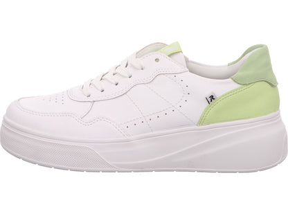 Rieker Damen Sneaker Evolution in weiß-bunt-kombiniert