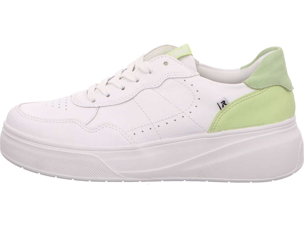 Rieker Damen Sneaker Evolution in weiß-bunt-kombiniert
