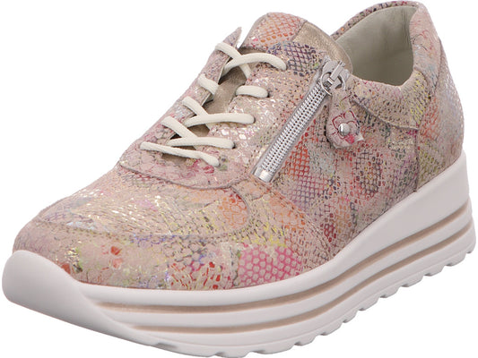 Waldläufer Damen Schnürschuh H-Lana in multicolour