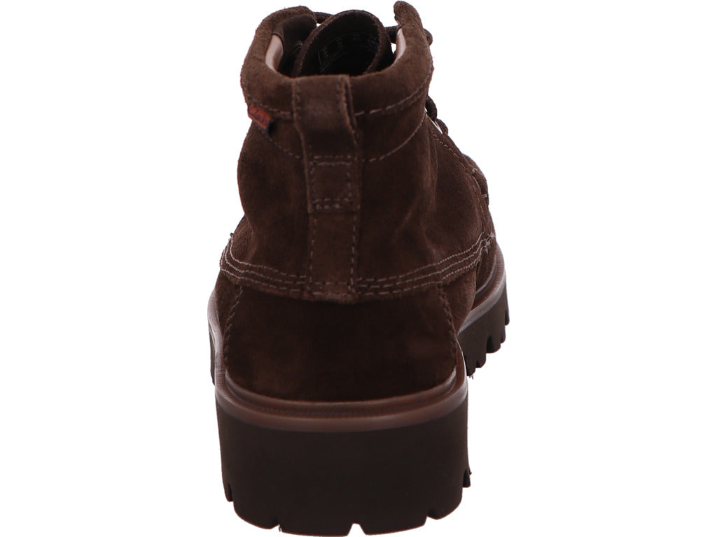 Clarks Herren Stiefel Cleyhill Hi in dunkelbraun
