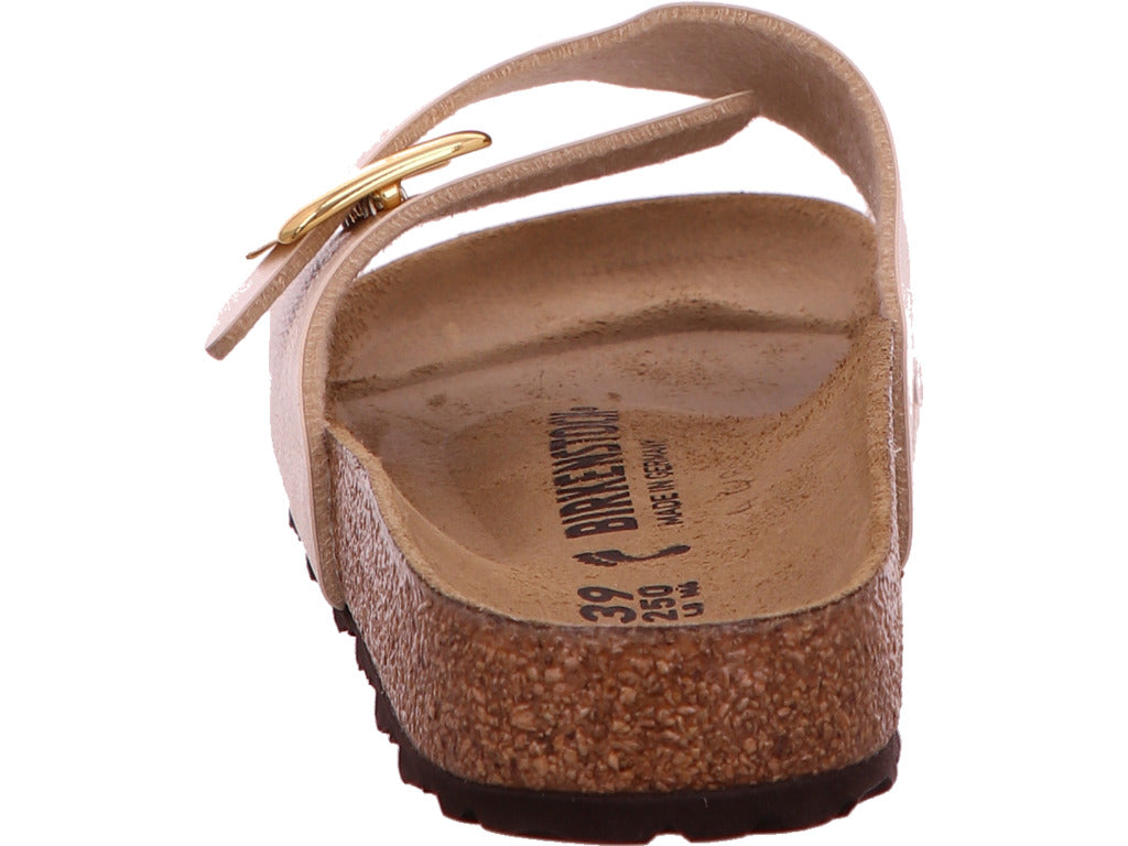 Birkenstock Damen Pantolette Catalina Cushion Buckle in hellbeige