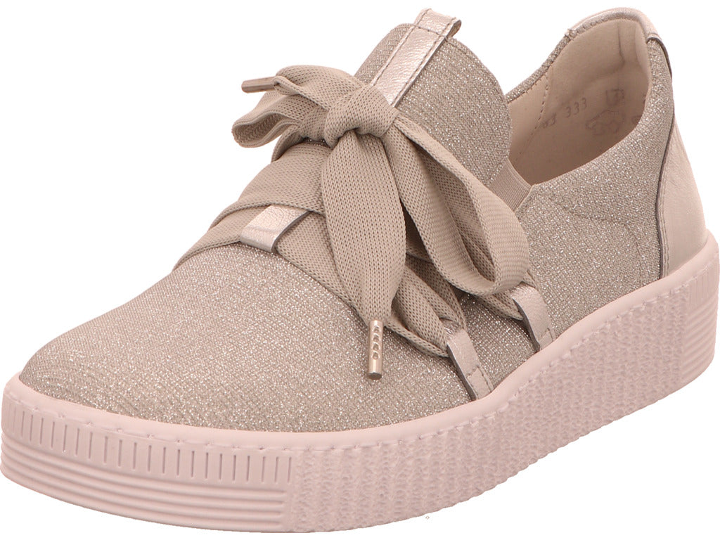 Gabor damessneakers in zilver