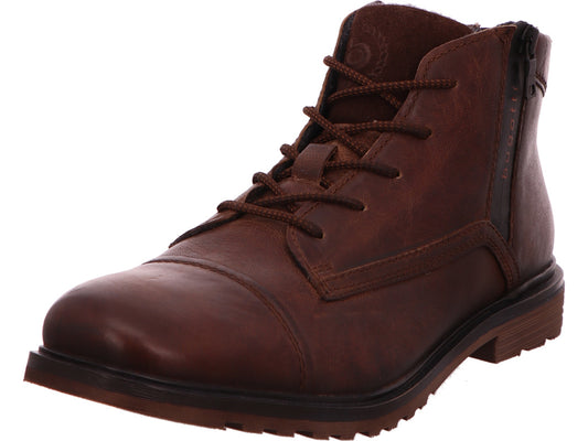 Bugatti Herren Stiefel Vittore in dunkelbraun