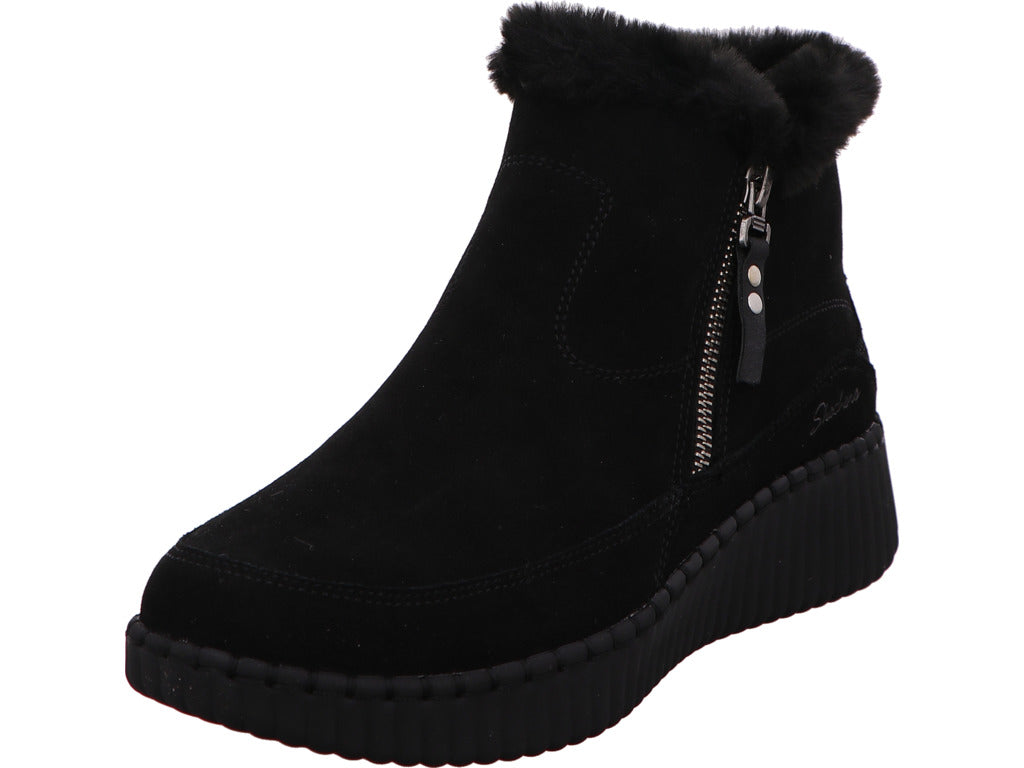 Skechers Damen Stiefel Wilshire Blvd-Fresh-Zip in schwarz