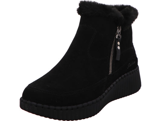 Skechers Damen Stiefel Wilshire Blvd-Fresh-Zip in schwarz