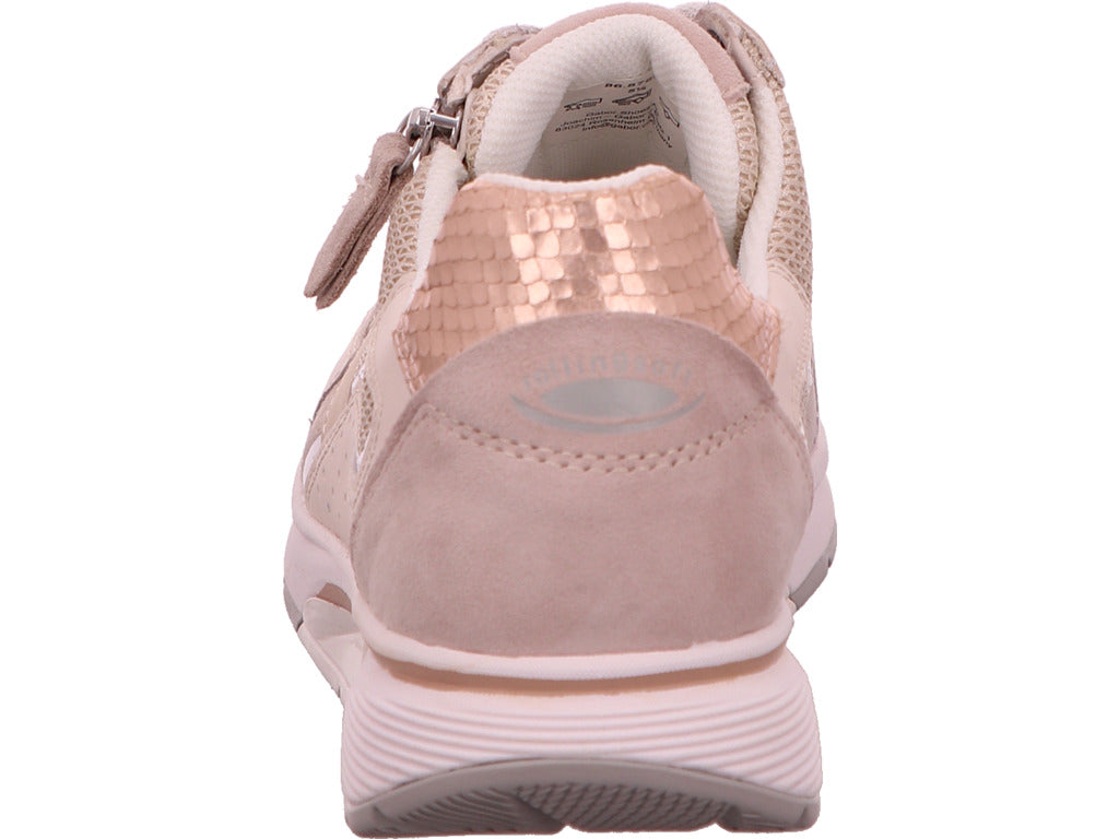Gabor Comfort Damen Sneaker  in beige-bunt-kombiniert
