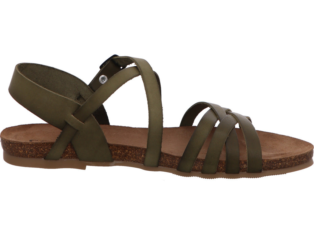 Cosmos-Cordes GmbH Damen Sandalette  in dunkelgrün