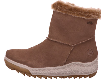 Rieker Damen Stiefel  in hellbeige
