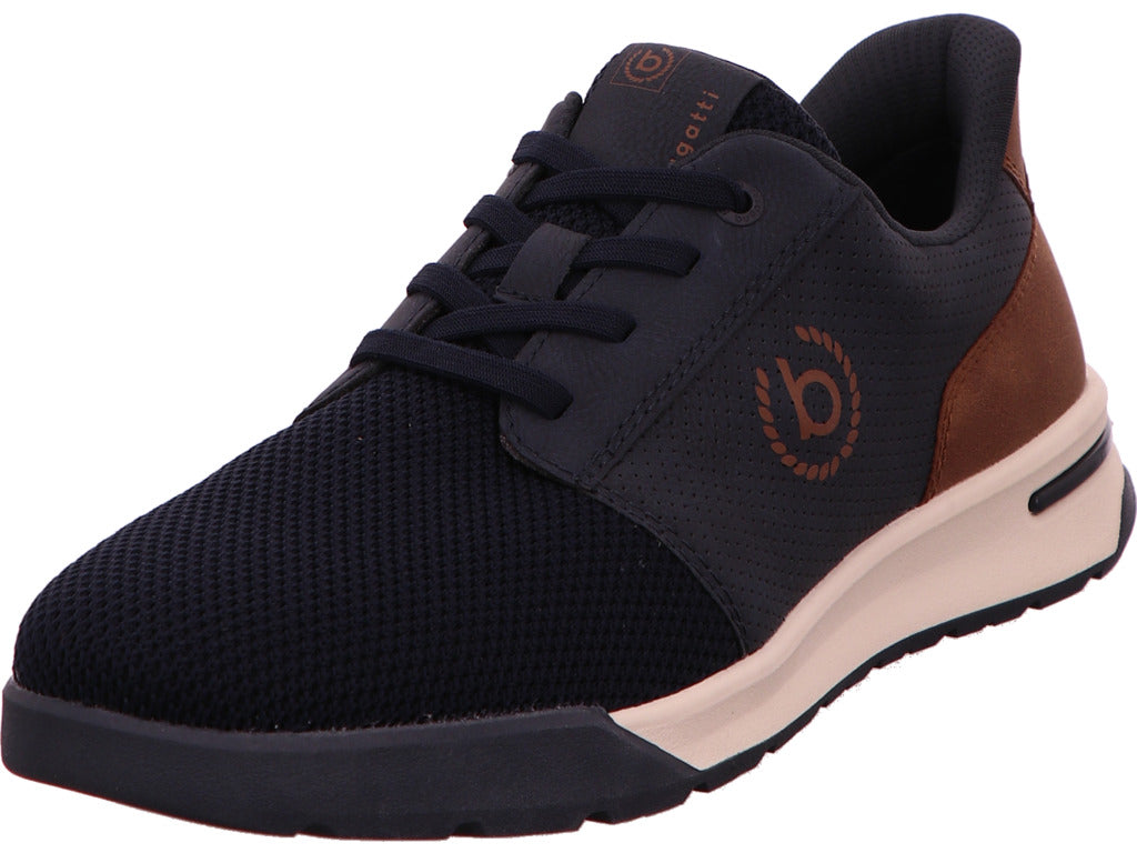 Bugatti Herren Sneaker  in blau-bunt-kombiniert