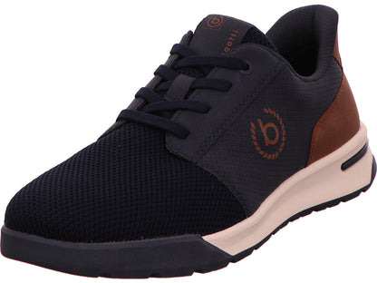 Bugatti Herren Sneaker  in blau-bunt-kombiniert