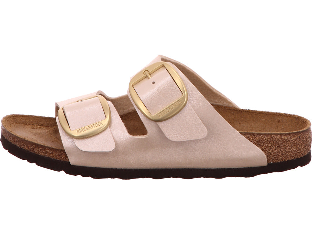 Birkenstock Damen Pantolette Arizona Big Buckle in hellbeige