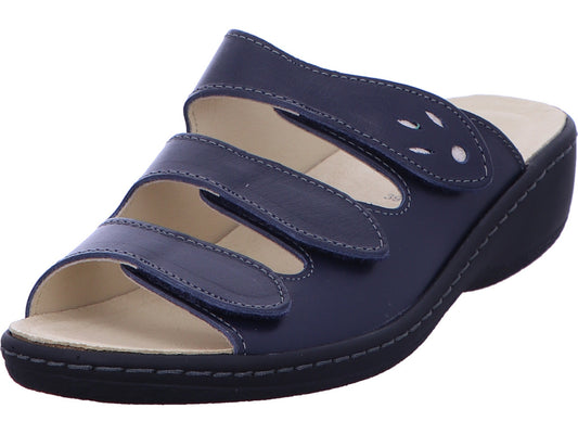 Longo Damen Pantolette  in dunkelblau
