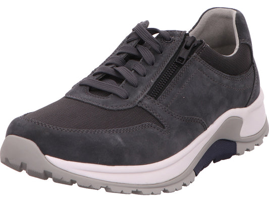 PIUS Gabor herensneakers in grijs-gecombineerd