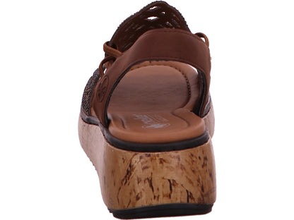 Rieker Damen Sandalette  in braun