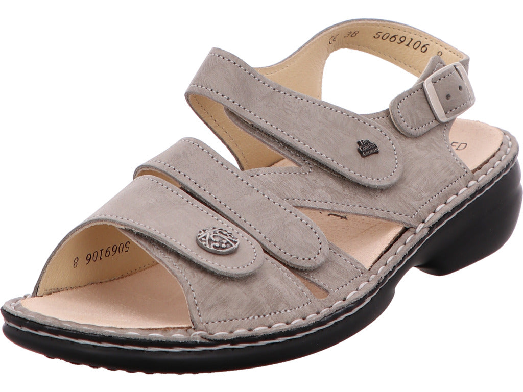 Finn Comfort Damen Sandalette Gomera in taupe