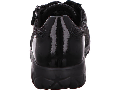 Waldläufer Damen Schnürschuh H-Havy Soft in schwarz