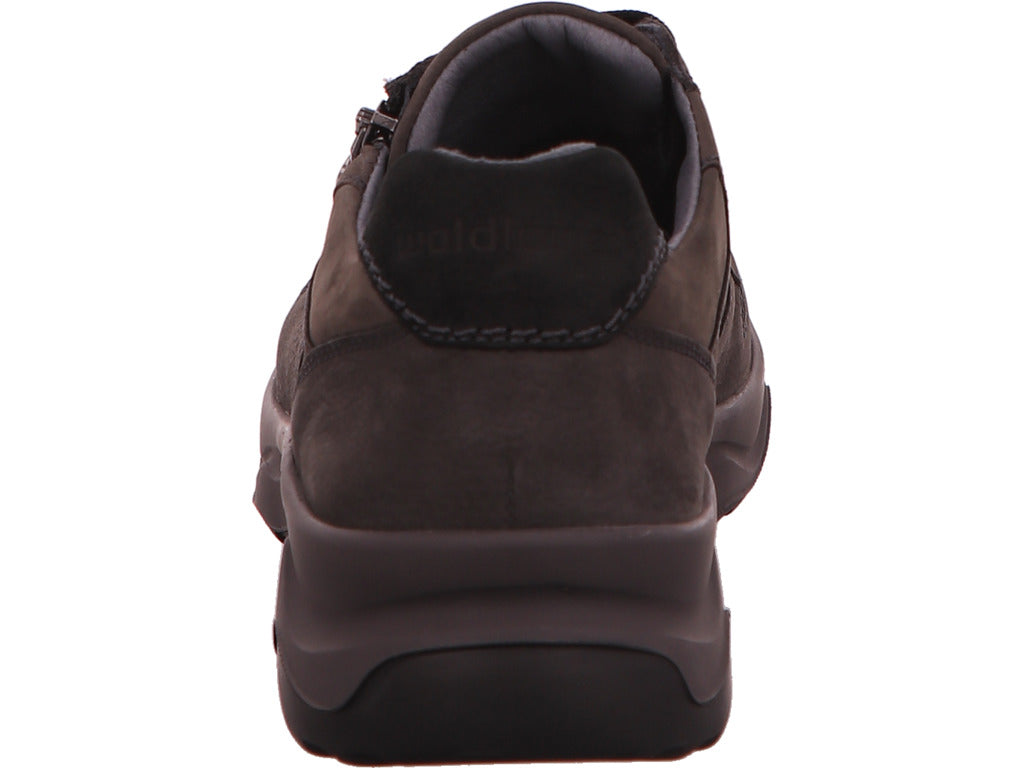 Waldläufer herenschoen in zwart, laag model