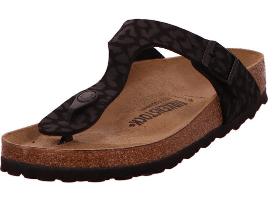Birkenstock Damen Pantolette Gizeh Bs in schwarz