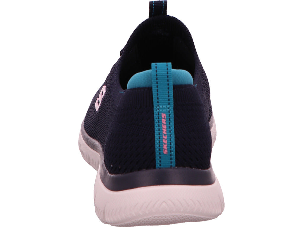 Skechers damessneakers Uno-Stand On Air in donkerblauw