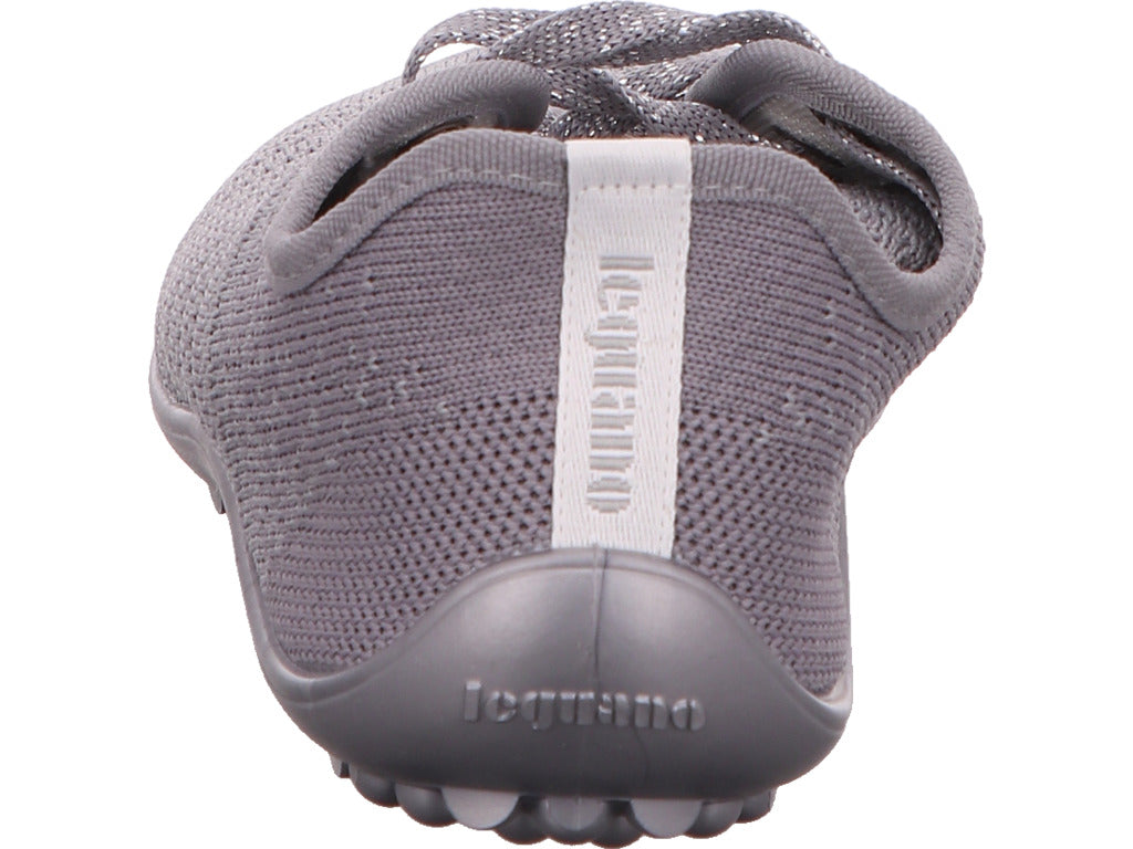 Leguano damessneakers in zilver