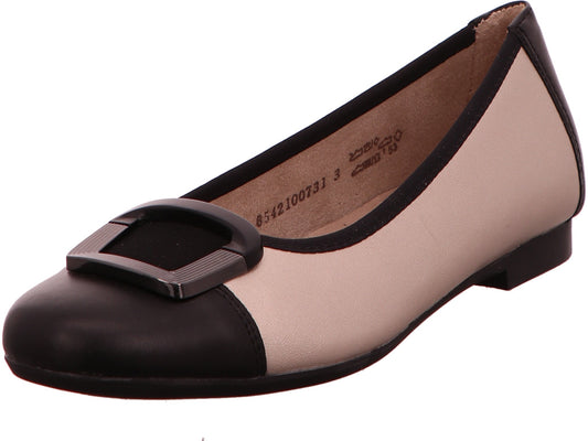 Remonte Damen   in schwarz-bunt-kombiniert