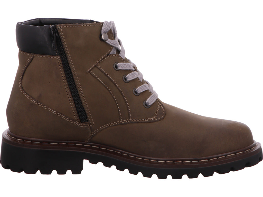 Josef Seibel Herren Stiefel Enrico 20 in grau-kombiniert