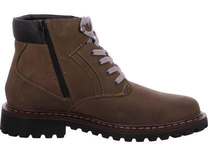 Josef Seibel Herren Stiefel Enrico 20 in grau-kombiniert