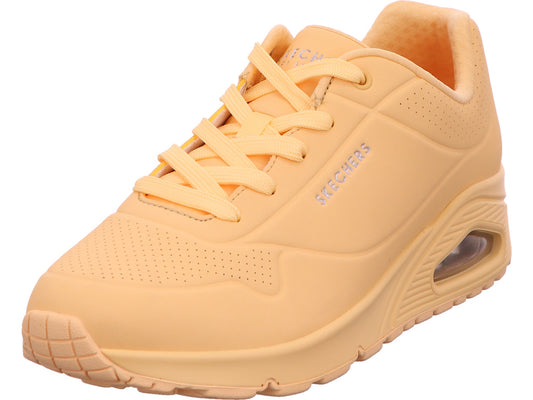 Skechers Damen Sneaker Uno-Stand On Air in gelb