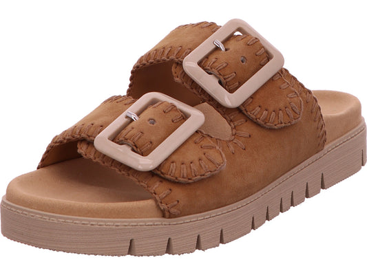 Gabor Damen Pantolette  in hellbraun