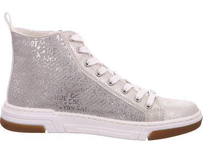 Rieker Damen Stiefel  in grau-kombiniert