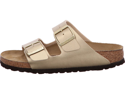 Birkenstock Damen Pantolette Arizona in gold