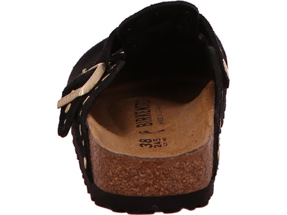 Birkenstock Damen Clog / Töffler Boston Rivet in schwarz