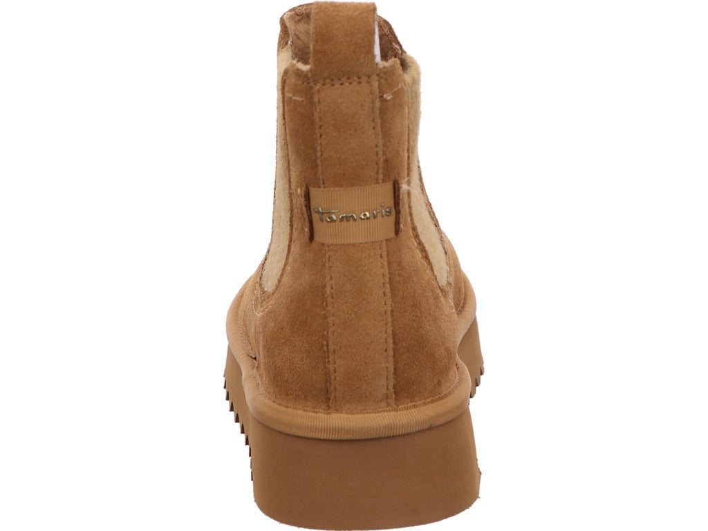 Tamaris Damen Stiefel  in dunkelbeige