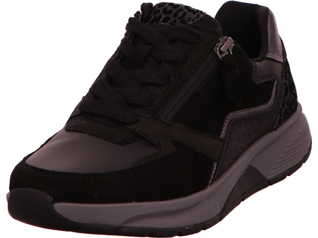 Gabor Comfort Damen Sneaker  in schwarz-kombiniert