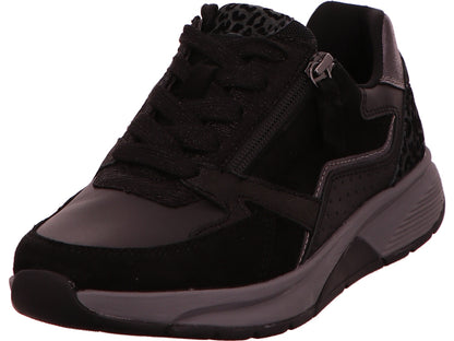 Gabor Comfort Damen Sneaker  in schwarz-kombiniert