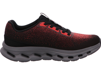 Skechers Herren Slipper Go Walk Glide-Step in schwarz-bunt-kombiniert