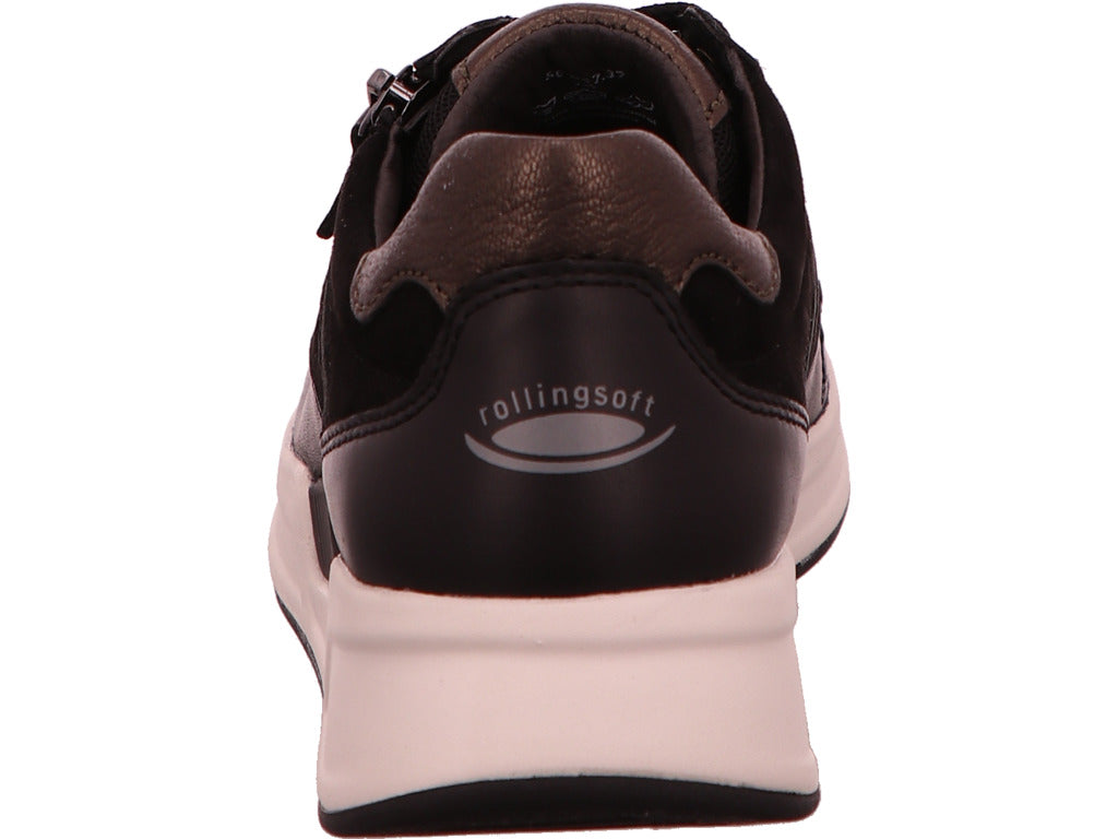 Gabor Damen Sneaker  in schwarz-bunt-kombiniert