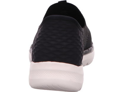 Skechers Damen Sneaker Go Walk 6 - Fabulous View in schwarz-bunt-kombiniert