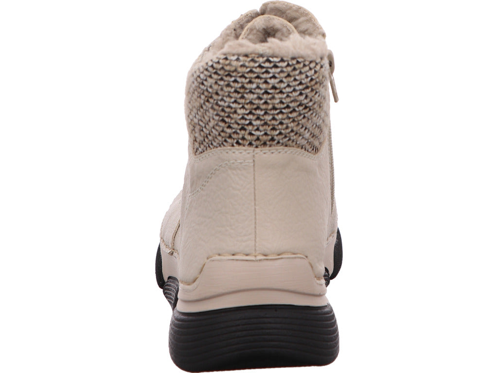 Rieker Damen Stiefel  in weiß-bunt-kombiniert