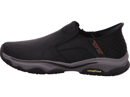 Skechers Garner-Newick Slip-In slippers voor heren in zwart