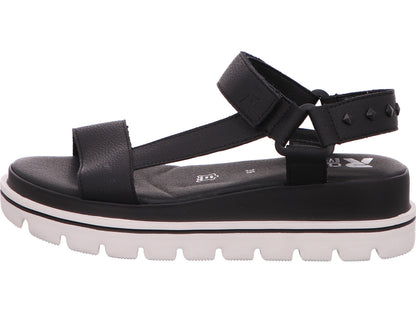 Rieker Damen Sandalette Revolution in schwarz