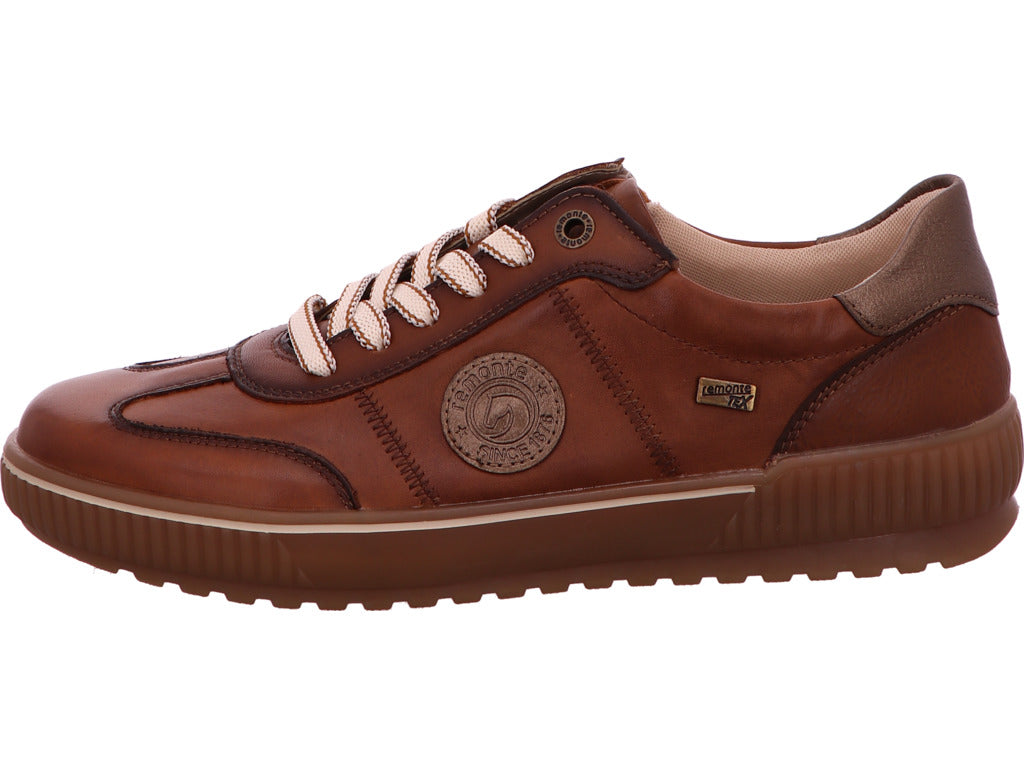 Remonte Damen Sneaker  in braun-bunt-kombiniert