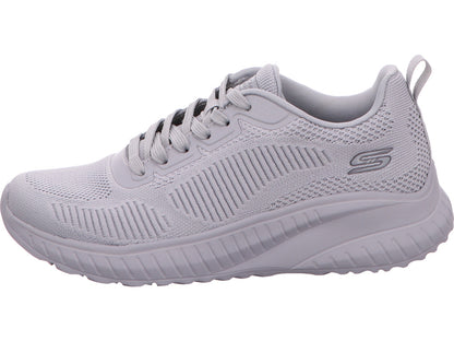Skechers Damen Sneaker Bobs Sport Squad Chaos-Face Off in hellgrau